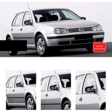 Özgürce Yarasa Ayna Kapağı, Piano Black, Golf 4, 97-03, Uyumlu, Şık Tasarım