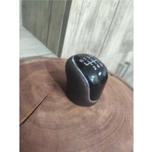 Özgürce Kahverengi Deri Kaplı Hyundai IX35 Vites Topuzu, Şık ve Dayanıklı Tasarım