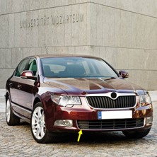 Özgürce Ön Tampon Orta Izgara Sağ Skoda Superb 2 2009-2013 Uyumlu