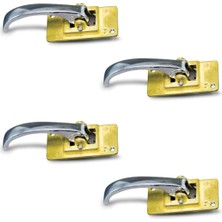 Özgürce Murat 124 Iç Kapı Kolu 4'lü Set, Uyumlu ve Şık Tasarım