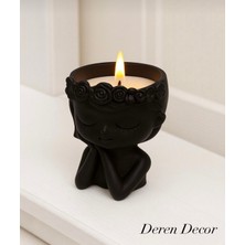 Deren Sukülent Melek Kız Mumluk