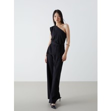 Lc Waikiki Yeni Sezon Beli Lastikli Krep Kadın Pantolon