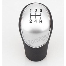 Özgürce Gri Deri Vites Topuzu Hyundai I10 ve Matrix Için 5 Vitesli Konforlu Tasarım