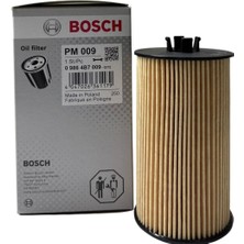 Bosch Benzinli Motor Yağı Filtresi 1.4-1.6 Opel Insignia A, Yüksek Performans