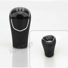 Özgürce Siyah Deri Vites Topuzu, 5 Ileri, Toyota Auris 2007-2009