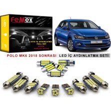 Özgürce Volkswagen Polo Mk6 2018 Sonrası LED Iç Aydınlatma Ampul Seti Parlak Beyaz