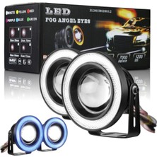 Özgürce Mercekli Angel 89MM Gündüz Sis Farı Beyaz, Şık ve Dayanıklı Tasarım