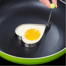 Ett Metal Kalp Omlet Krep Kalıbı