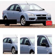 Özgürce Yarasa Ayna Kapağı Piano Black Ford Focus 2004-2008 Uyumlu