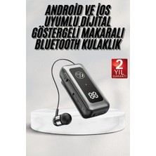 Marsilyan Kablolu Kulak Içi 5.2 Makaralı Titreşimli Bluetooth Kulaklık