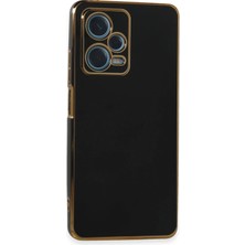 Storozde Newface Xiaomi Redmi Note 12 Pro Plus Kılıf Volet Silikon - Siyah