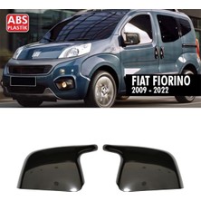 Özgürce Fiat Fiorino Batman Yarasa Ayna Kapağı Piona Black 2009-2022, 2 Adet