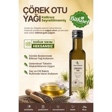 İlaçsız Market Çörek Otu Yağı 100 ml Soğuk Sıkım %100 Doğal Vegan Çevre Dostu