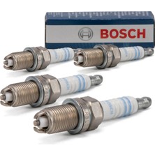 Bosch Benzinli Çift Tırnak Buji Seti 4'lü, 1998-2005, Made In Germany