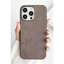 Storozde Newface Iphone 15 Pro Max Kılıf Karen Magsafe Kapak - Kahverengi