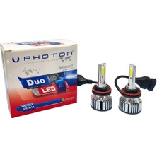 Özgürce Yüksek Parlaklık LED Xenon Sis Farları, 12-24V, 6000K, Uyumlu Photon Duo Serisi
