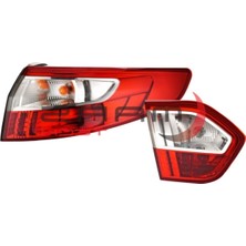 Özgürce Sağ Arka Stop Lambası Iç+Dış Ünite Renault Fluence 2010-2015