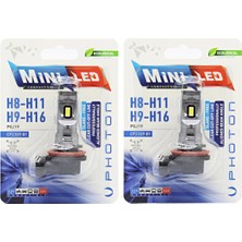 Özgürce Mini Serisi LED Ampul Takımı, H1/H4/H7/H11/HB3/HB4, Yüksek Parlaklık