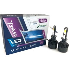 Özgürce 9005 Duo LED Xenon Şimşek Etkili Beyaz Işık, Parlak ve Güçlü Performans