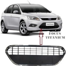 Özgürce Ön Tampon Panjuru, Krom Nikelajlı, Tıtanıum, Ford Focus 2008-2011