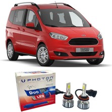 Özgürce Tourneo Courier LED Xenon H7 Duo Kısa Far Ampulü Yeni Seri Beyaz
