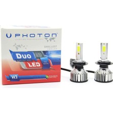 Özgürce Yüksek Performanslı 4 LED Xenon Kısa Far Ampulü H7 Duo Beyaz Renk