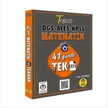 Tasarı Matematik 41 Günde Dgs Ales Kpss Tekrar