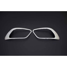 Özgürce Renault Fluence Krom Sis Farı Çerçevesi 2 Parça 2013-2015