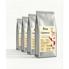 Peru Cajamarca Yöresel Filtre ve Çekirdek Kahve (%100 Arabica) - 4X250 gr