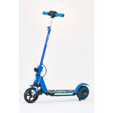 Elektrikli Çocuk Scooter 130W | 3 Kademe Hız | Ayarlanabilir Gidon | Uzun Menzil |koruma Seti Hediye