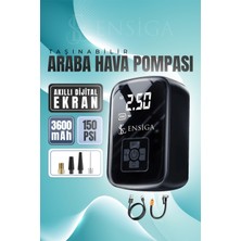 Özgürce Çok Fonksiyonlu Şarjlı Araba ve Bisiklet Hava Kompresörü