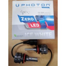 Özgürce Fansız H11 +3 Plus LED 12V-24V ZR3729 Ice White, Yüksek Performans