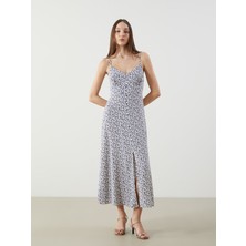 Lc Waikiki Yeni Sezon V Yaka Çiçekli Elbise