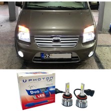 Özgürce Duo Beyaz H11 Xenon Sis Farı Ampulü, 2002-2013 Uyumlu