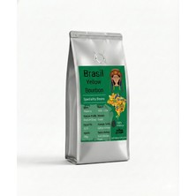 Brezilya Yellow Bourbon Yöresel Filtre ve Çekirdek Kahve (%100 Arabica) - 250 gr