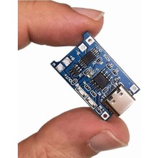 TP4056 Type-C Korumalı Lipo Batarya Şarj Modülü Devresi (İki adet)