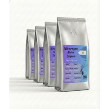 Nikaragua Nueva Segovia Yöresel Filtre ve Çekirdek Kahve (%100 Arabica) - 4X250 gr