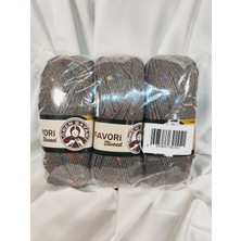 Ören Bayan Favori Tweed Vizon El Örgü Ipi (3 Adet) - Renk: 014A