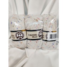 Ören Bayan Favori Tweed Krem El Örgü Ipi (3 Adet) - Renk: 004C