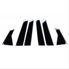 Özgürce Uyumlu Kapı Direk Kaplama Krom, Civic Fc5 2016-2020 Için Ideal Seçim