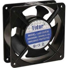 Özgürce 120X120X38 mm 220 Vac Metal Kare Fan Hızlı Gönderim
