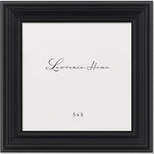 Astera Siyah 13X13 cm Sutter Ev Çerçevesi - Modern Kare Resim Çerçevesi