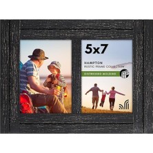 Astera 13X18 cm Çiftli Kömür Siyahı Çerçeve