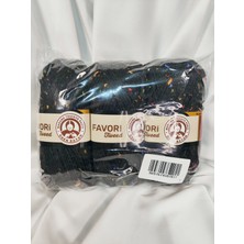 Ören Bayan Favori Tweed Siyah El Örgü Ipi (3 Adet) - Renk: 999C
