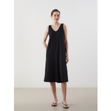 Lc Waikiki Yeni Sezon Düz Pileli Elbise