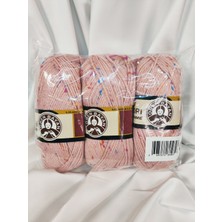 Ören Bayan Favori Tweed Gül Kurusu El Örgü Ipi (3 Adet) - Renk: 001A