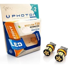 Özgürce T20 Uyumlu 21/5W Turuncu LED Ampul, Enerji Tasarruflu ve Parlak Işık