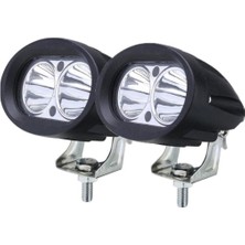 Özgürce Yüksek Güçlü 20W Off Road Motosiklet Sis Farı Takımı