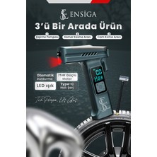 Özgürce Çok Fonksiyonlu Araç Şişirme ve Kemer Kesme Pompası Seti