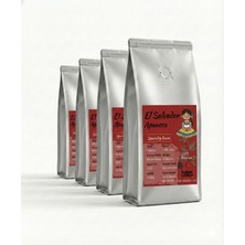 El Salvador Apaneca Yöresel Filtre ve Çekirdek Kahve (%100 Arabica) - 4X250 gr